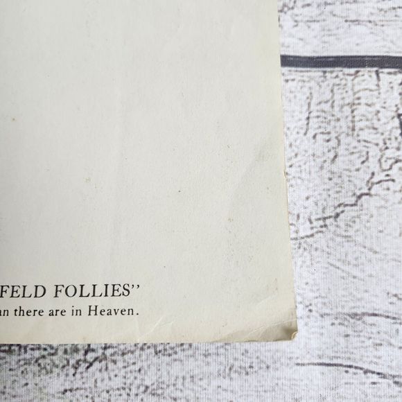 Vtg 1940s George Petty Ziegfeld Follies Pinup Girl Art Print 8.5x11 Flower - Picture 9 of 9